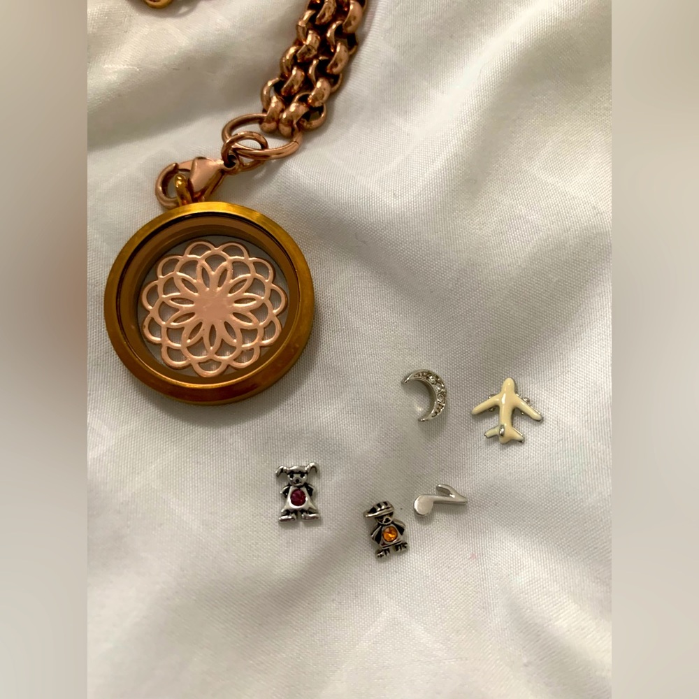 Pink Gold Necklace